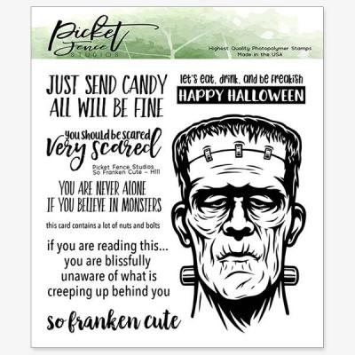 Picket Fence Studios Clear Stamps - So Franken Cute